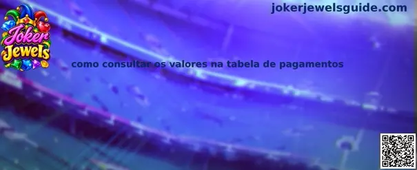 Tabela de pagamentos Joker Jewels