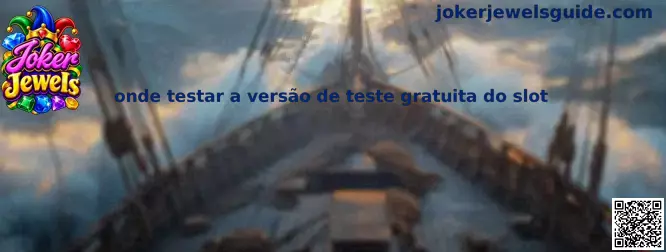 Onde testar a versão de teste gratuita do slot Joker Jewels