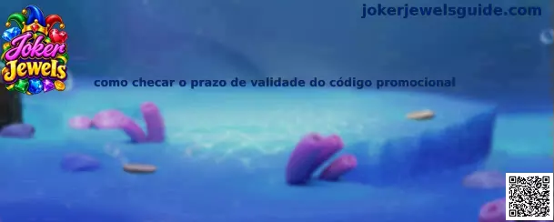 Como checar o prazo de validade do código promocional