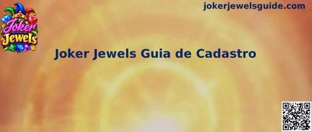 Ilustração do Joker Jewels Guia de Cadastro
