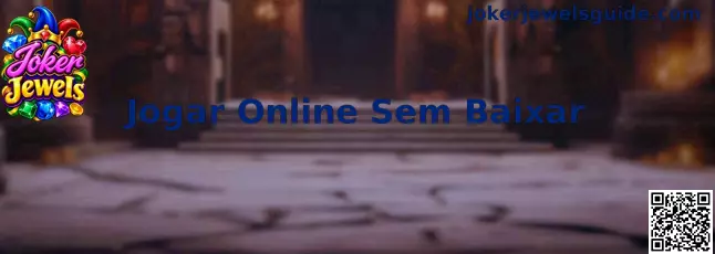 Demonstração da interface de Joker Jewels para jogar online sem baixar